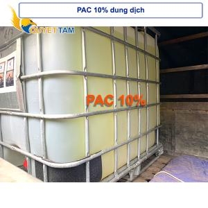PAC 10% dung dịch - Poly Aluminium Chloride| Quy cách: Bồn - Tank